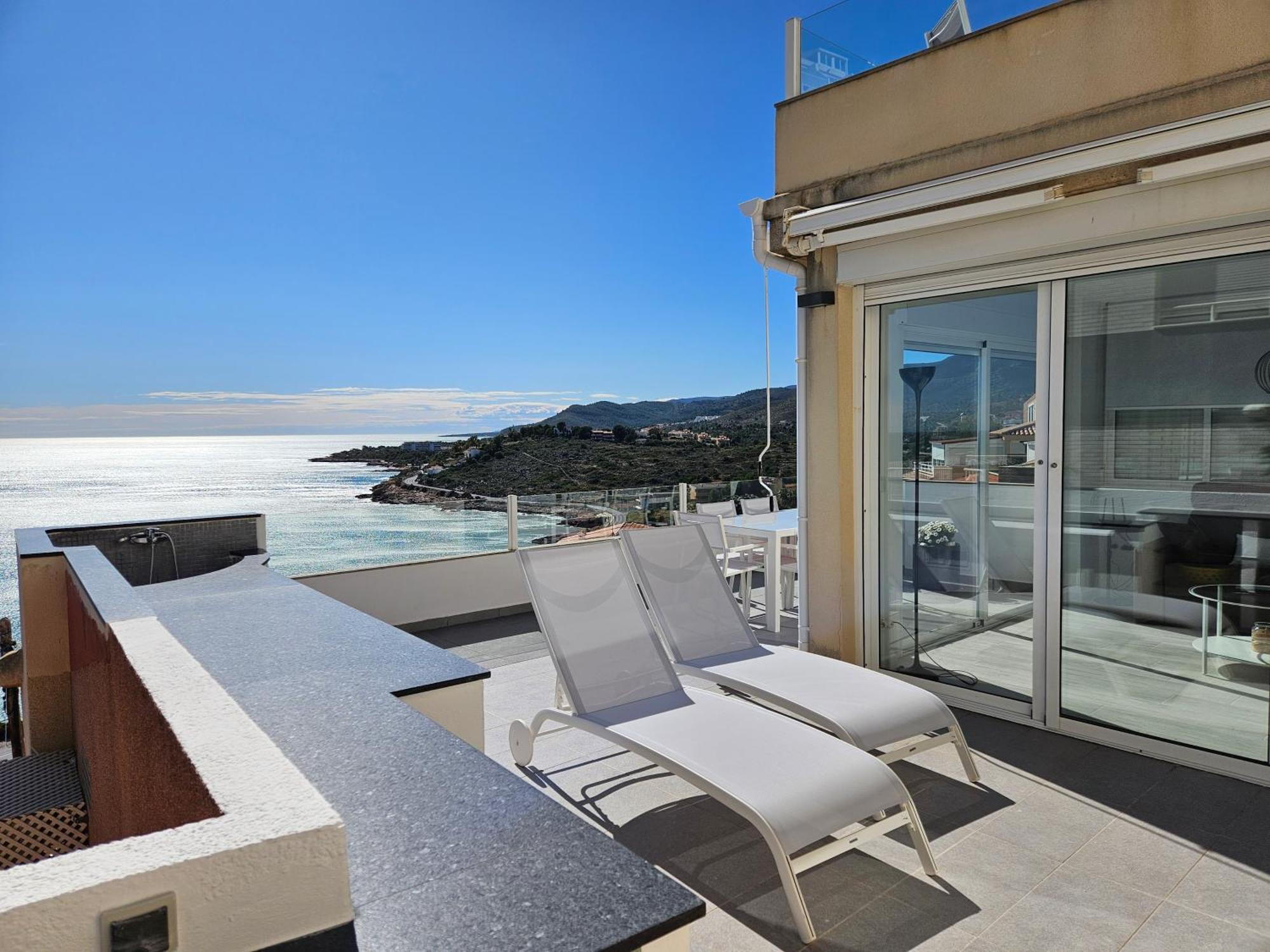 Appartement Fantastico Duplex Con Vistas Impresionantes Al Mar à Peñíscola Extérieur photo